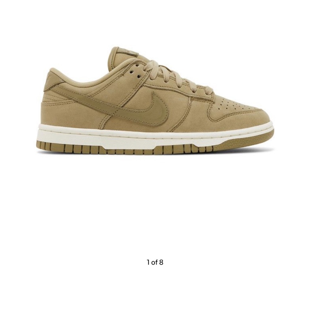 Nike Tan Sneakers Low-Top Suede